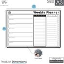 A3 Magnetic Weekly Planner and Organiser additional 10