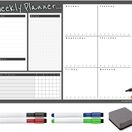 A3 Magnetic Weekly Planner and Organiser - Advantage Range 3 additional 18