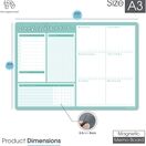 A3 Magnetic Weekly Planner and Organiser - Advantage Range 3 additional 22