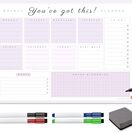 A3 Magnetic Weekly Planner and Organiser - You've Got This additional 17