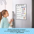 Magnetic Weekly Meal Planner & Menu Whiteboard With Pens additional 26