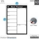 Magnetic Weekly Meal Planner & Menu Whiteboard With Pens additional 67