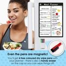 Magnetic Weekly Meal Planner & Menu Whiteboard With Pens additional 69