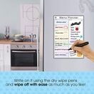 Magnetic Weekly Meal Planner & Menu Whiteboard With Pens additional 18