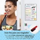 Magnetic Weekly Meal Planner & Menu Whiteboard With Pens additional 13