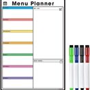 Magnetic Weekly Meal Planner & Menu Whiteboard With Pens additional 44