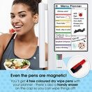 Magnetic Weekly Meal Planner & Menu Whiteboard With Pens additional 47