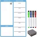 Screen Printed Magnetic Whiteboard Weekly Meal Planner & Organiser additional 55