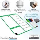 Screen Printed Magnetic Whiteboard Weekly Meal Planner & Organiser additional 37