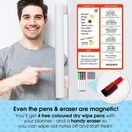 Screen Printed Magnetic Whiteboard Weekly Meal Planner & Organiser additional 15