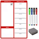 Screen Printed Magnetic Whiteboard Weekly Meal Planner & Organiser additional 70