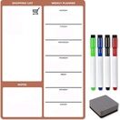 Screen Printed Magnetic Whiteboard Weekly Meal Planner & Organiser additional 27