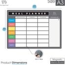Signature Collection Magnetic Meal Planner  - Landscape additional 2
