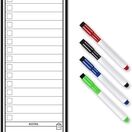 Magnetic To Do List and Planner - Slim A3 additional 1