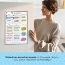 Magnetic Weekly Whiteboard To Do List & Planner additional 30