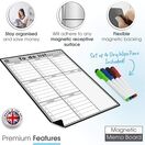 Magnetic Weekly Whiteboard To Do List & Planner additional 45