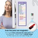 Magnetic My List for Shopping, Tasks and Priorities - Slim A3 additional 27