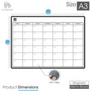 A3 Magnetic Monthly Planner and Calendar additional 9