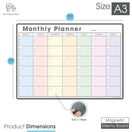 Magnetic Monthly Planner - A3 additional 15