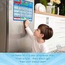 Magnetic Weekly Reward & Star Chart For Children - A3 additional 28