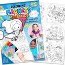 Children's Colour-In Magnet Craft Set - Mermaids additional 1