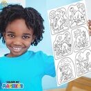 Children's Colour-In Magnet Craft Set - Dinosaurs additional 5