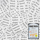 Magnetic Poetry For Your Fridge, Whiteboards, Home and Office - Humorous additional 4