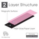 Magnetic Inkjet Printer Compatible Glossy A4 Photo Paper additional 9