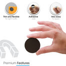 Magnetic Circles - 50mm Diameter - Self-Adhesive additional 4
