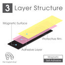 Self-Adhesive Magnetic Rectangle (12.5mm x 25mm) additional 7