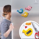 Self Adhesive Magnetic Tear Apart Rectangle Strips - 167mm x 12.5mm additional 6