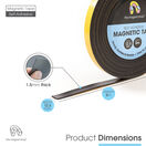 Magnetic Tape - Self-Adhesive 12.5mm additional 10