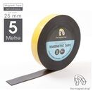 Premium Self-Adhesive Multi-Purpose Magnetic Tape Roll - 25mm additional 9