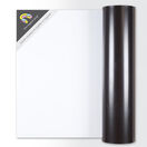Thick Gloss White Magnetic Rolls for Signs & Crafts - 0.85mm additional 1