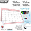 WallTAC Classic Re-Adhesive Wall Planner & Monthly Calendar additional 5