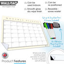 WallTAC Classic Re-Adhesive Wall Planner & Monthly Calendar additional 2