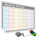 WallTAC Re-Adhesive Dry Wipe Monthly Wall Planner Calendar Organiser - Pastel additional 7