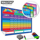 WallTAC Children's Re-Adhesive Dry Wipe Star Reward Chart additional 1