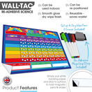 WallTAC Children's Re-Adhesive Dry Wipe Star Reward Chart additional 18