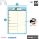 Magnetic Family Weekly Menu Planner additional 6