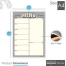 Magnetic Family Weekly Menu Planner additional 9
