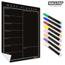 WallTAC Re-Adhesive Wall Planner and Dry Erase Weekly Menu Blackboard in Classic Design additional 1