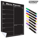 WallTAC Re-Adhesive Dry Erase Modern Blackboard Menu Weekly Wall Planner additional 1