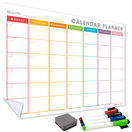 WallTAC Re-Adhesive Modern Dry Erase Monthly Wall Planner Calendar additional 1