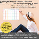 WallTAC Re-Adhesive Modern Dry Erase Monthly Wall Planner Calendar additional 5