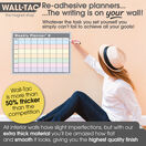 WallTAC Re-Adhesive Wall Planner and Dry Erase Weekly Calendar Large with Extra Columns in Pastel additional 9