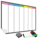 WallTAC Re-Adhesive Wall Planner and Dry Erase Weekly Planner additional 3