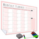 WallTAC Re-Adhesive Dry Erase Monthly Student Wall Planner Calendar Organiser additional 4