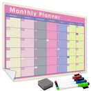 WallTAC Re-Adhesive Retro Monthly Wall Planner Calendar additional 3