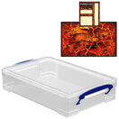 Clear Storage Boxes with Base Sheet (4 or 9 Litre, Completely Transparent) additional 27